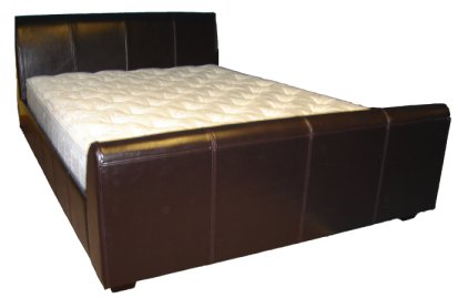 Leather Framed Waterbed
